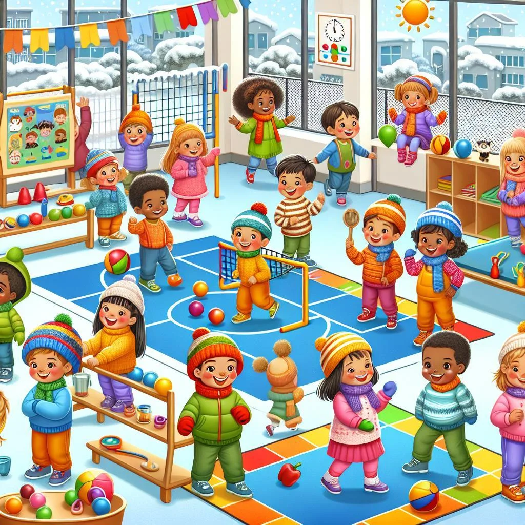 Pohybové hry pro děti v MŠ zima: Zahřejte se při chladných dnech