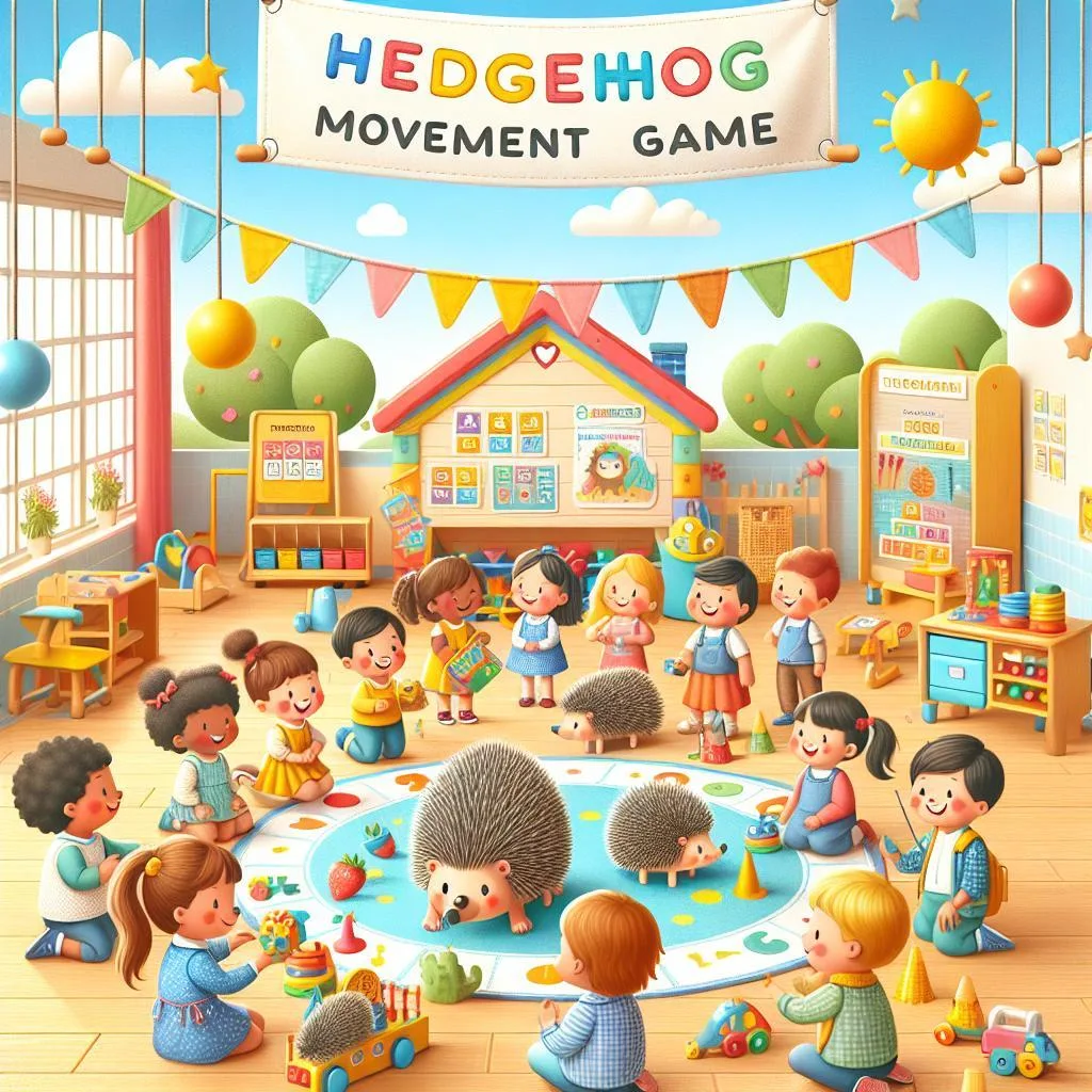 Pohybová hra na ježka: Bodlinatá zábava pro děti v MŠ