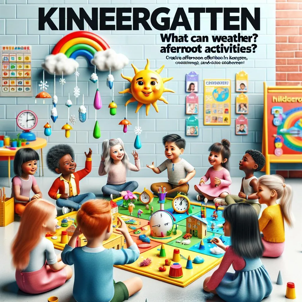 Co dokáže počasí? Kreativní odpolední činnosti v MŠ!