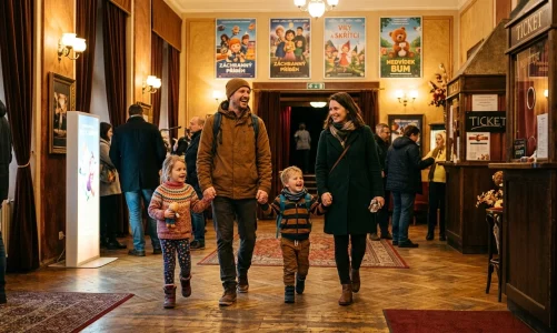 Dětský masopustní karneval v mateřské škole s maskami a výzdobou