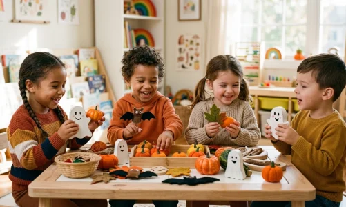 Halloweenské hračky a aktivity pro děti: Bezpečná a laskavá zábava bez strachu