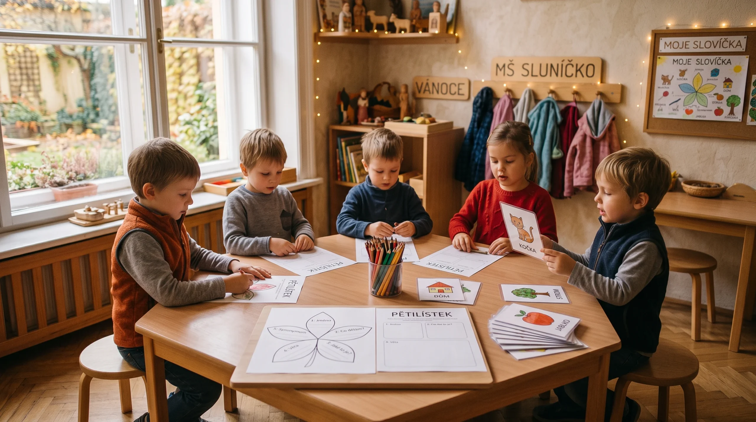Vánoce plné radosti a překvapení v MŠ: Adventní projekt, tvoření a vánoční besídka