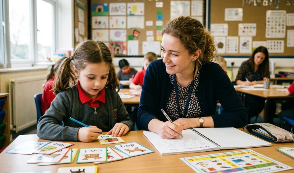 Asistent pedagoga provádí formativní hodnocení a pozorování žáka